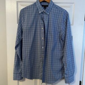 Mens Banana Republic Slim/Flex Fit button up shirt Size Medium